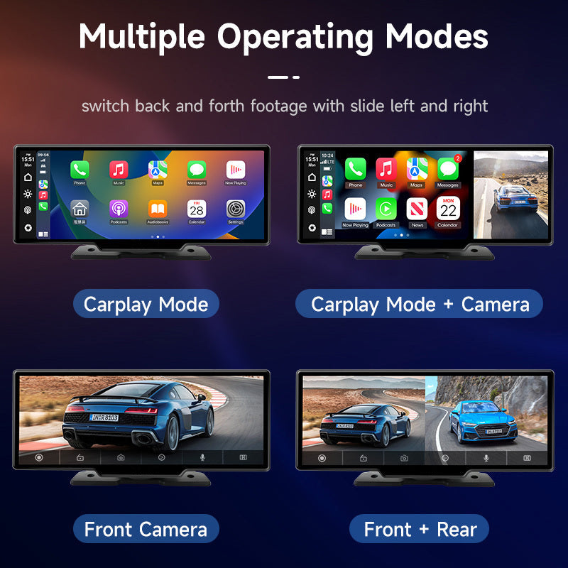 DriveMate™ Pro+ | 4K CarPlay + DashCam