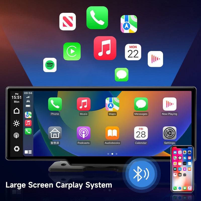 DriveMate™ Pro+ | 4K CarPlay + DashCam
