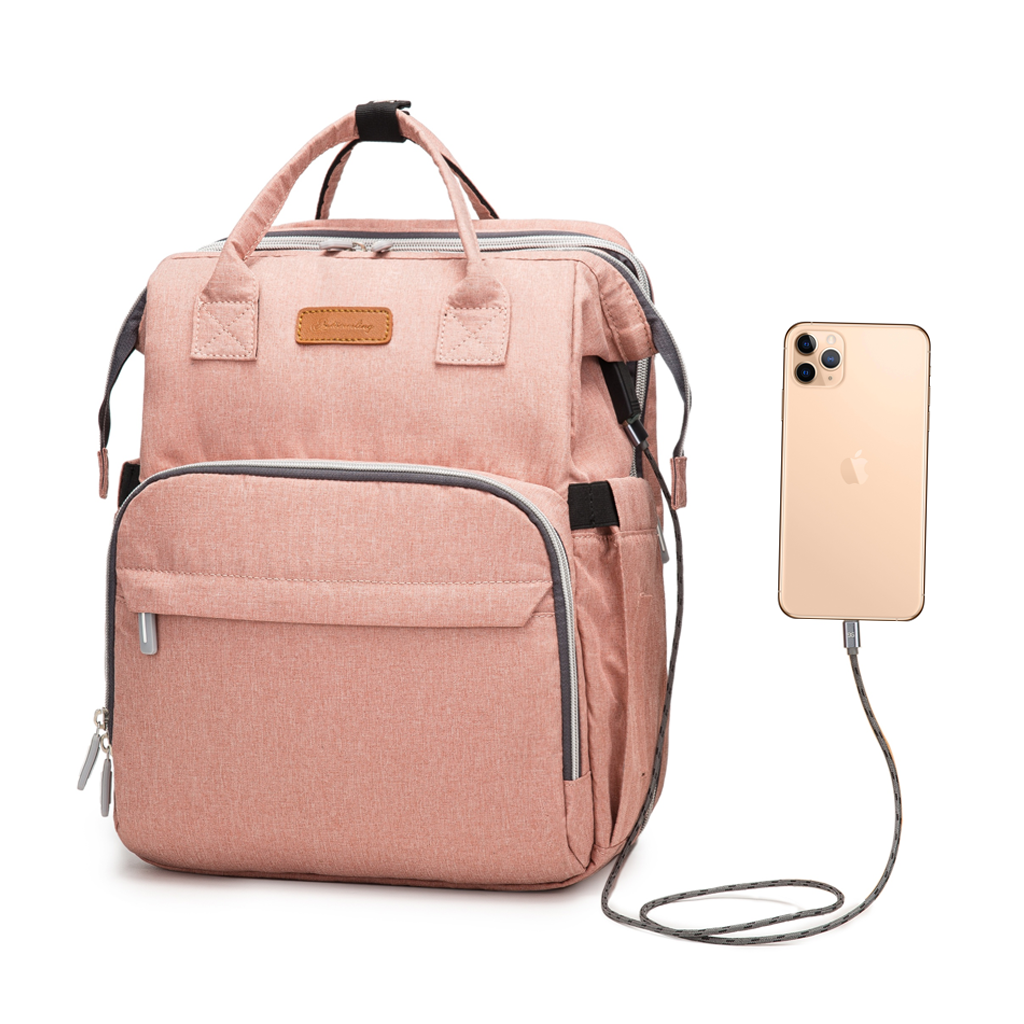 Portable Bassinet and Diaper Bag Backpack