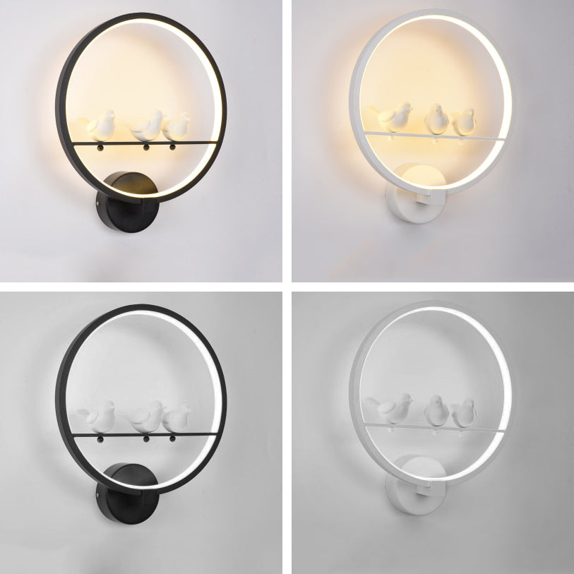 Round LED Wall Light