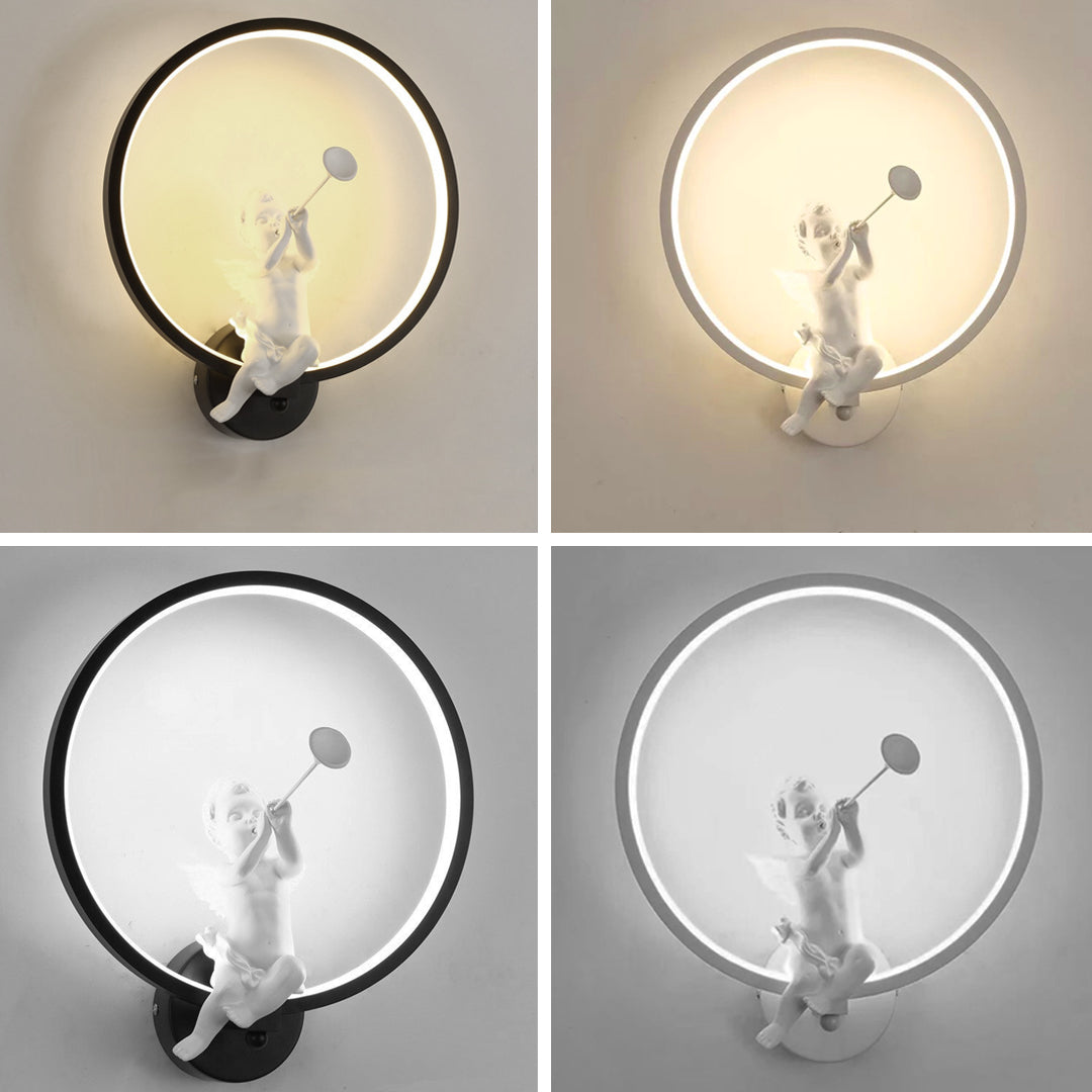 Round LED Wall Light