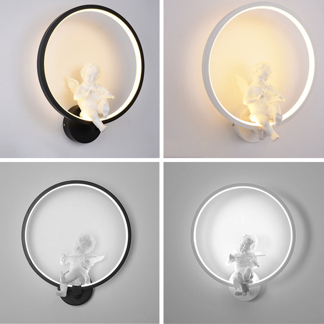 Round LED Wall Light