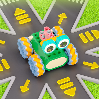 SparkBot Builders - 150-Piece Robot Kit (Ages 6+)