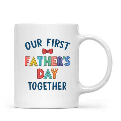 Father and Baby - My 1st Father's day - 2022 -Personalized Mug