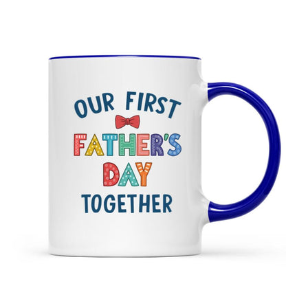 Father and Baby - My 1st Father's day - 2022 -Personalized Mug