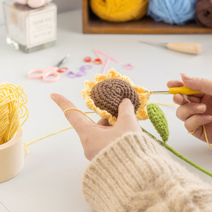 Emotional Support Plant – Handmade Crochet Flower for Mom, Best Friend, or Yourself