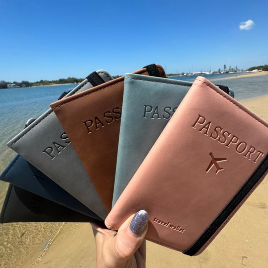 RFID Secure Passport Travel Organizer