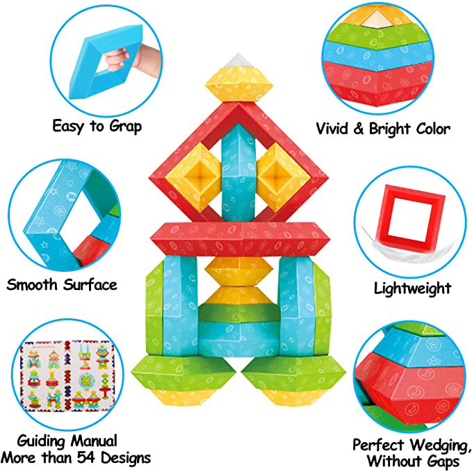 Pyramids Stacking Blocks