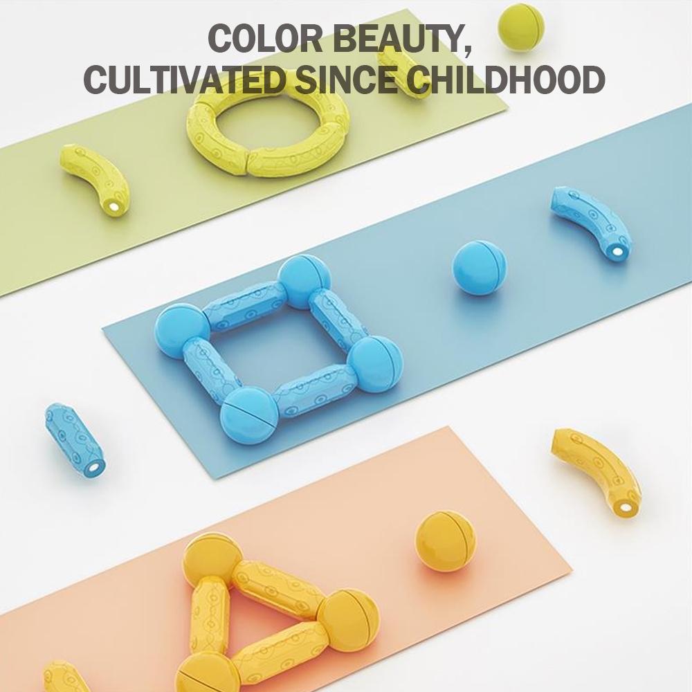 MagnaBuild® - Magnetic Balls and Rods Set