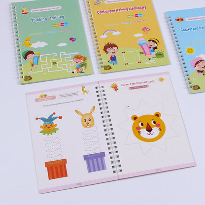 4 IN 1 | Pen Control and Tracing Books