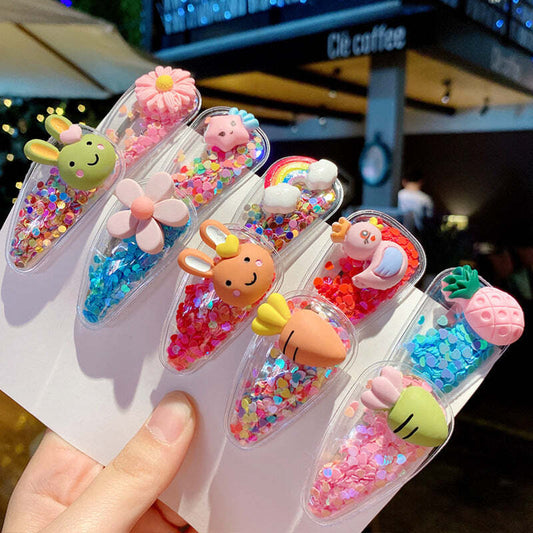 Confetti Hair Clip Set