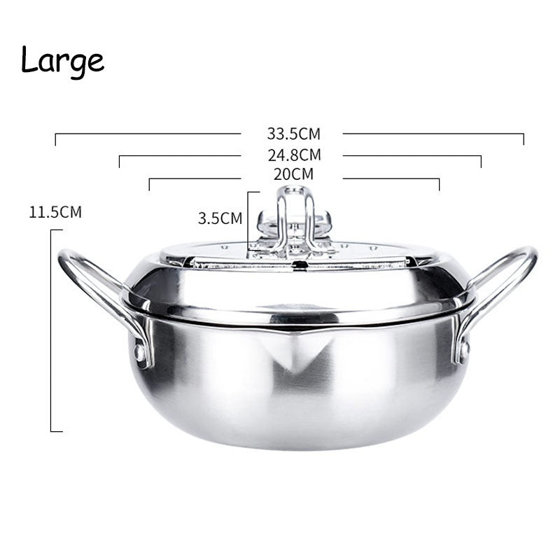 FRYERPOT™ - Stainless Steel Frying Pot