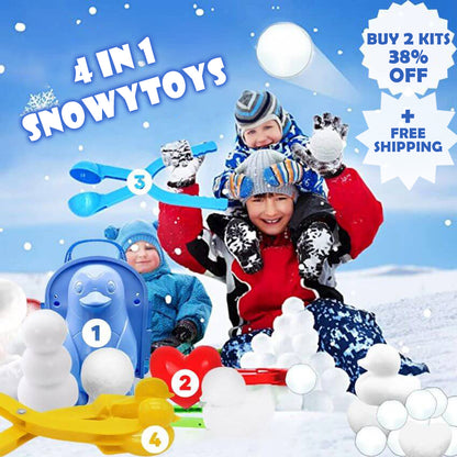 ❄4 IN 1 SnowyToys❄