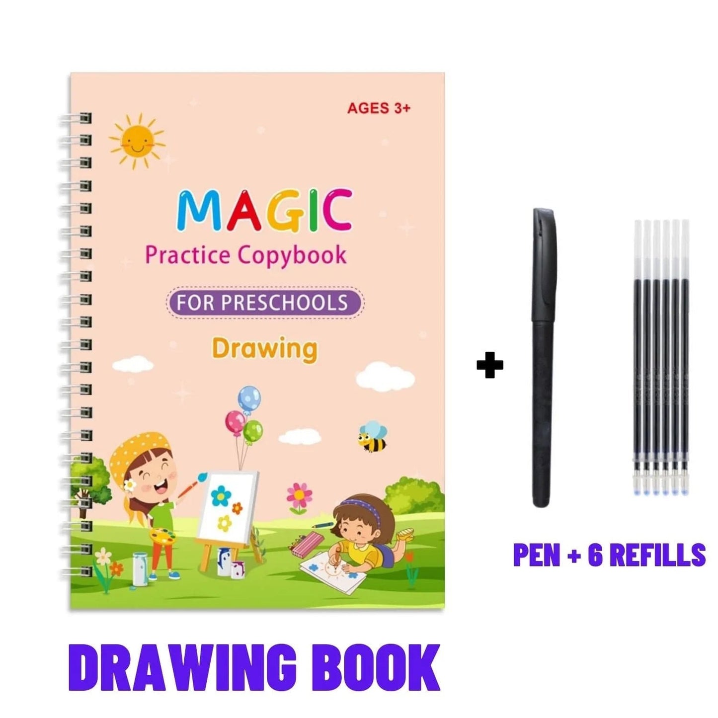 4 IN 1 Children's Magical Books