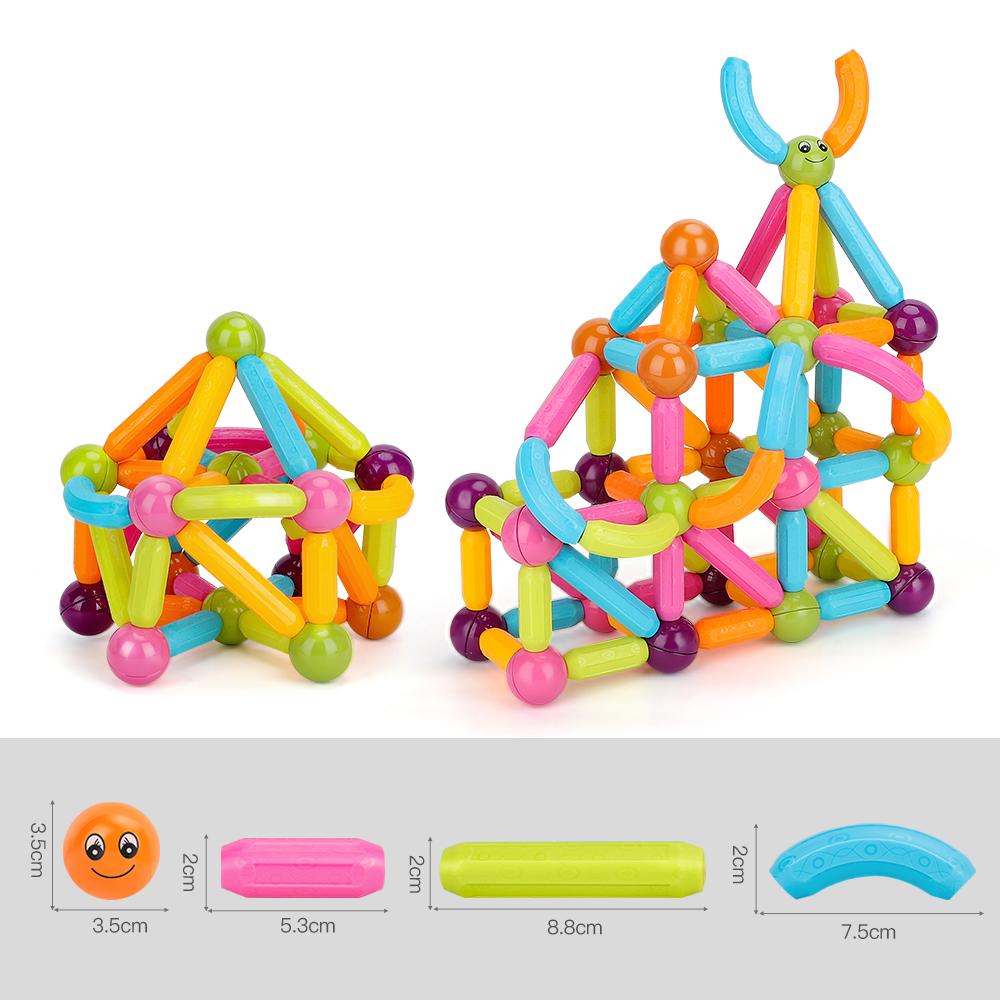MagnaBuild® - Magnetic Balls and Rods Set