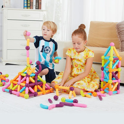 MagnaBuild® - Magnetic Balls and Rods Set