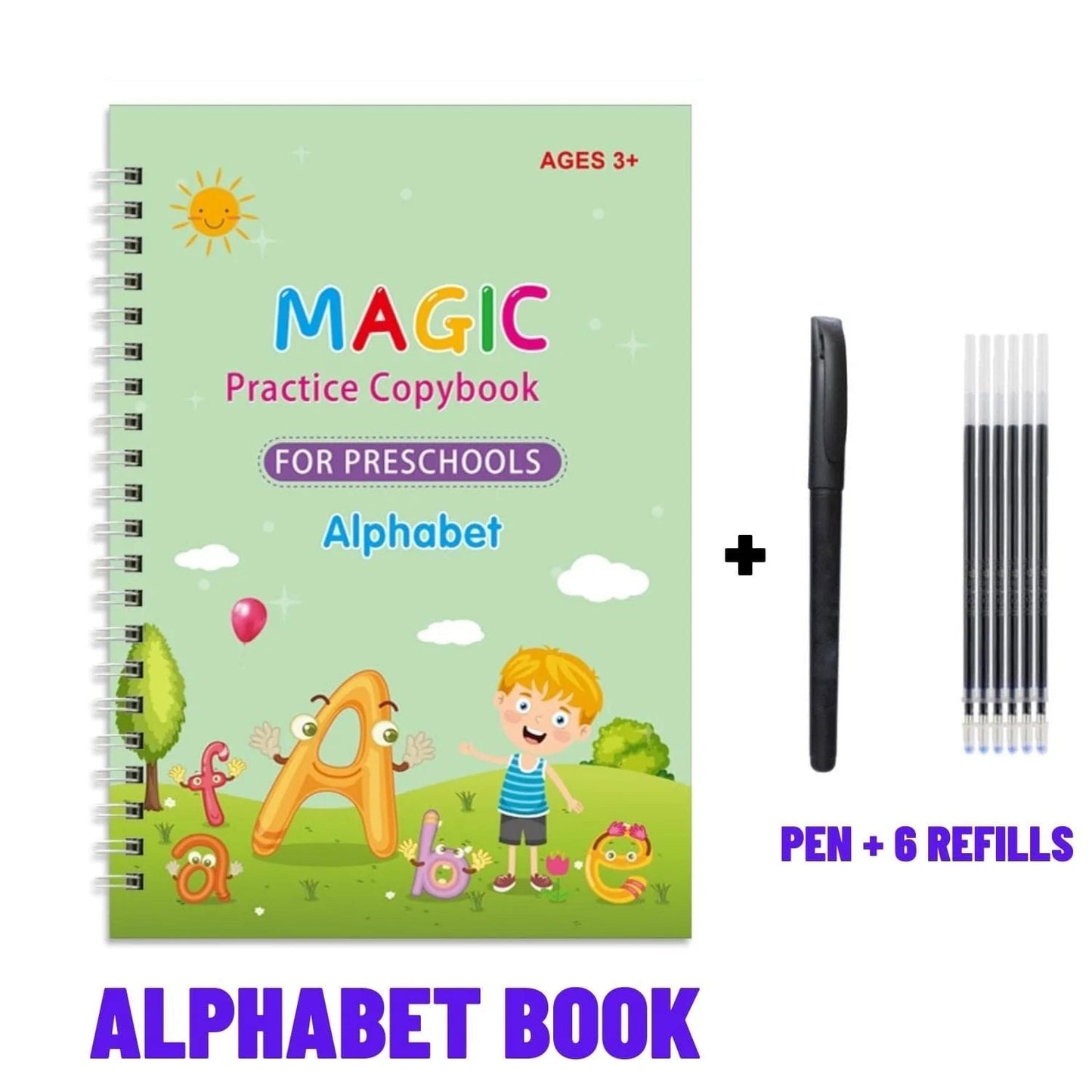 4 IN 1 Children's Magical Books