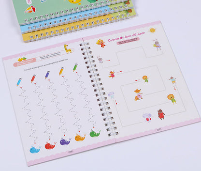 4 IN 1 | Pen Control and Tracing Books