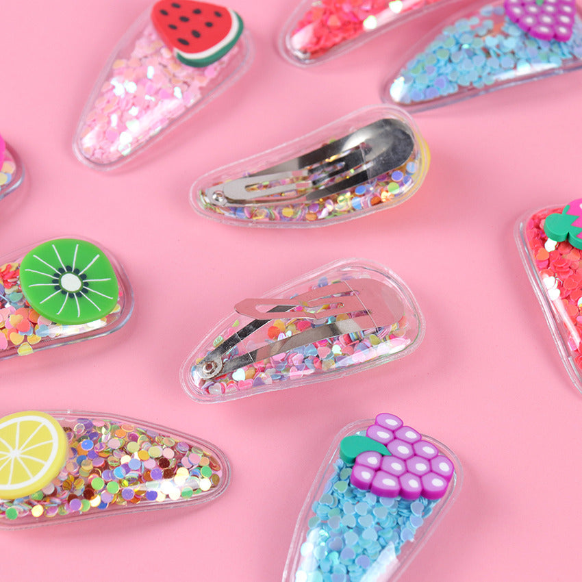 Confetti Hair Clip Set