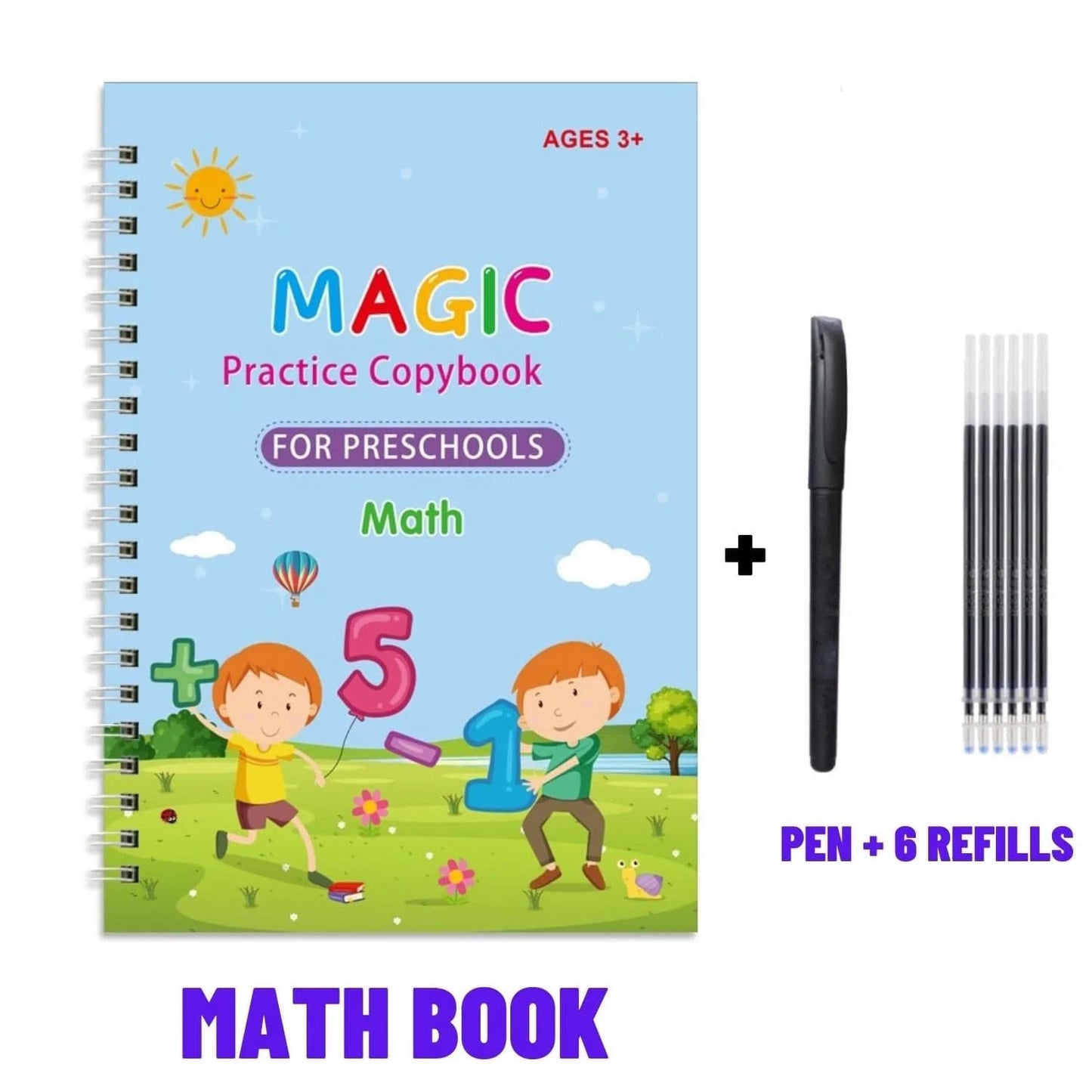 4 IN 1 Children's Magical Books