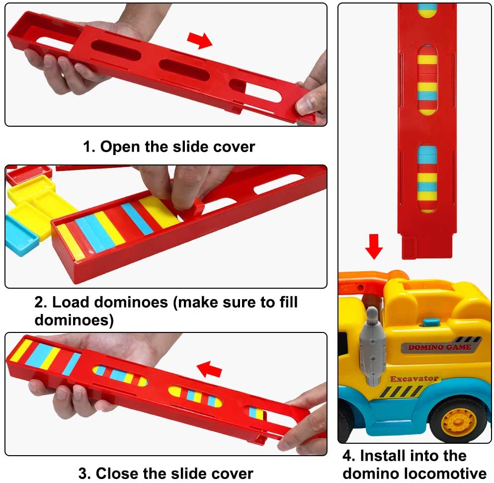 Domino Train - Develop Kid's Fine Motor Skills