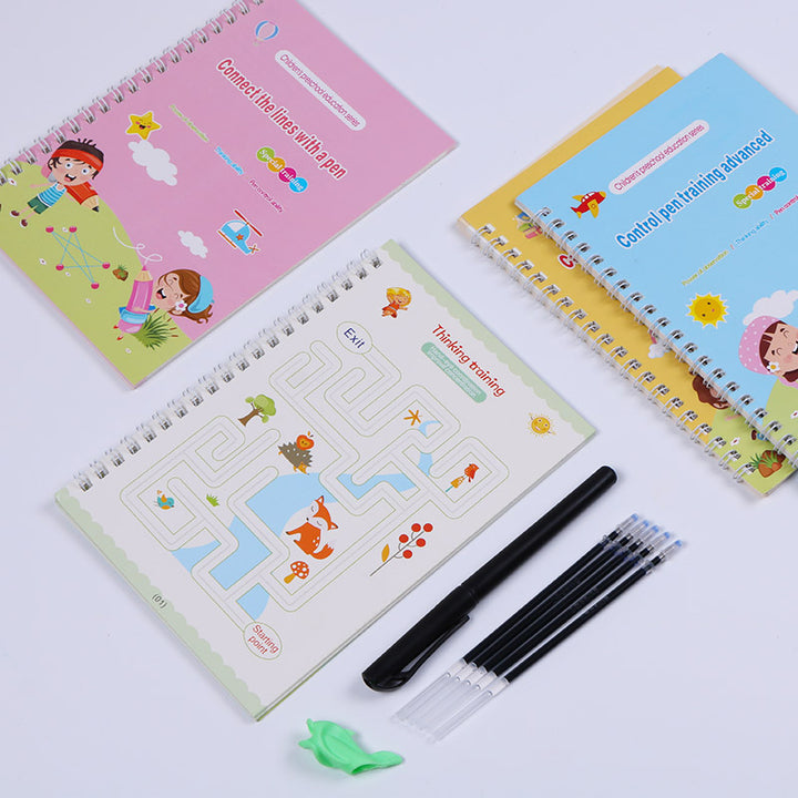 4 IN 1 | Pen Control and Tracing Books