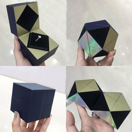 Creative Ring, Bracelet And Puzzle Jewelry Box