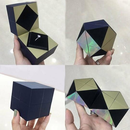 Creative Ring, Bracelet And Puzzle Jewelry Box