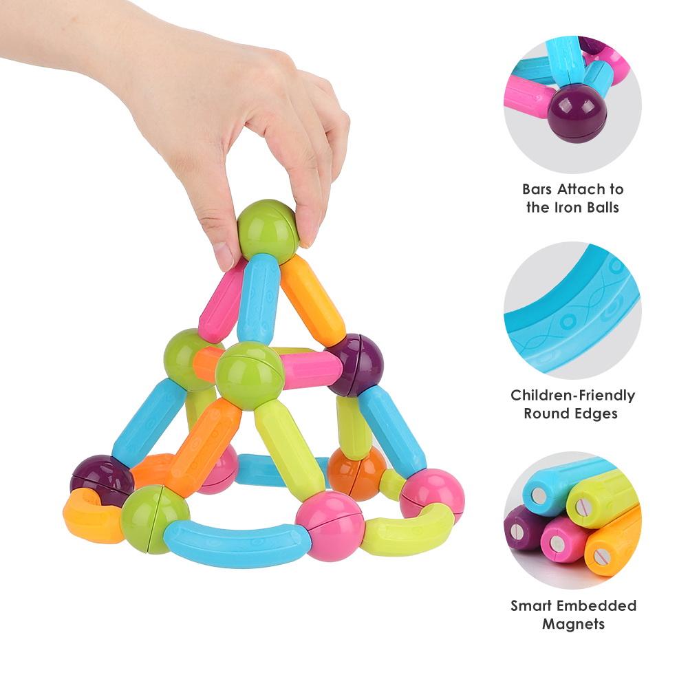 MagnaBuild® - Magnetic Balls and Rods Set