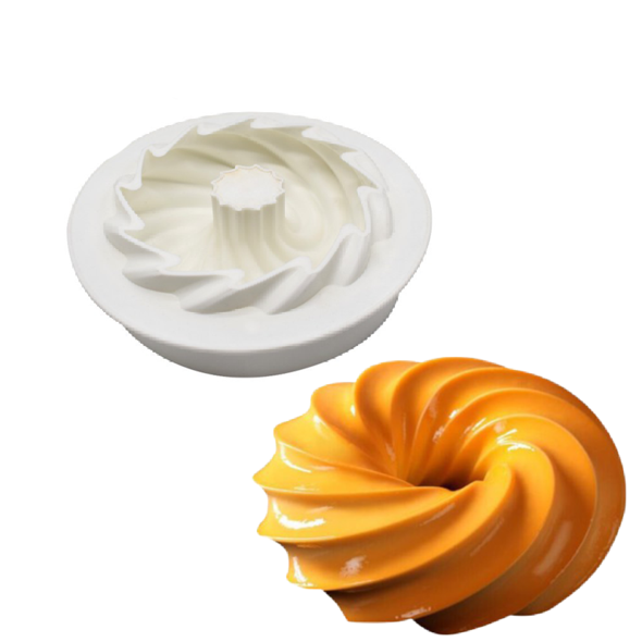 Silicone Spiral Cake Mold