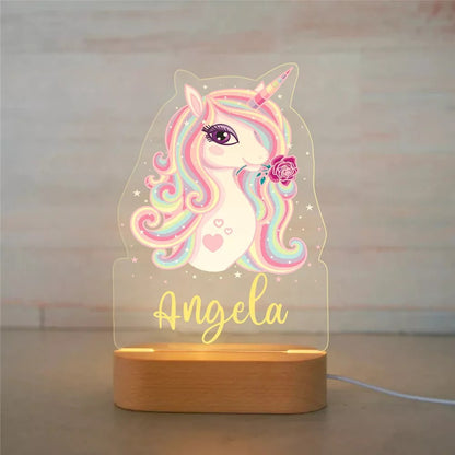 PERSONALIZED UNICORN NIGHT LIGHT