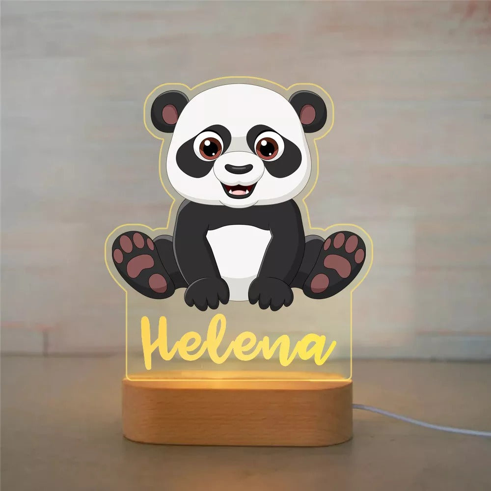 PERSONALIZED ANIMAL NIGHT LIGHT