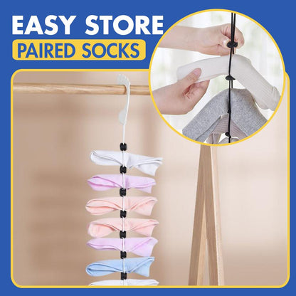 ADJUSTABLE SOCK ORGANIZER