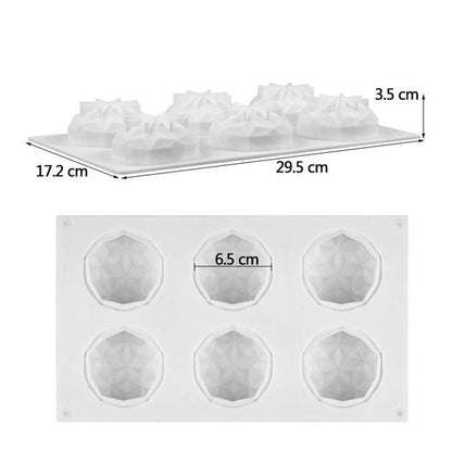 3D Silicone Diamond Mold