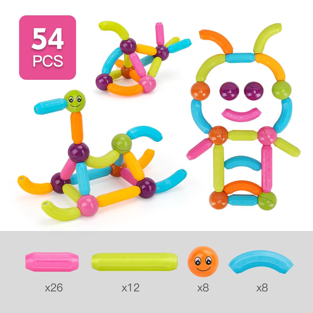 MagnaBuild® - Magnetic Balls and Rods Set