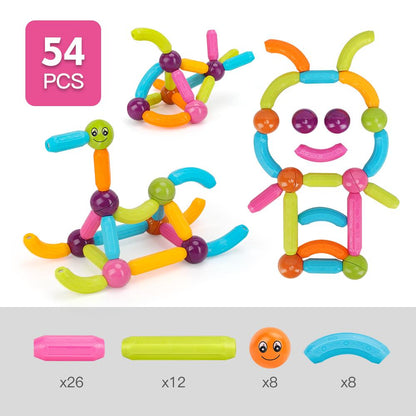 MagnaBuild® - Magnetic Balls and Rods Set