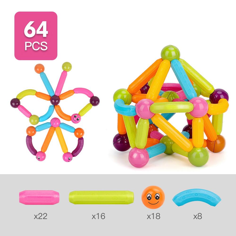 MagnaBuild® - Magnetic Balls and Rods Set