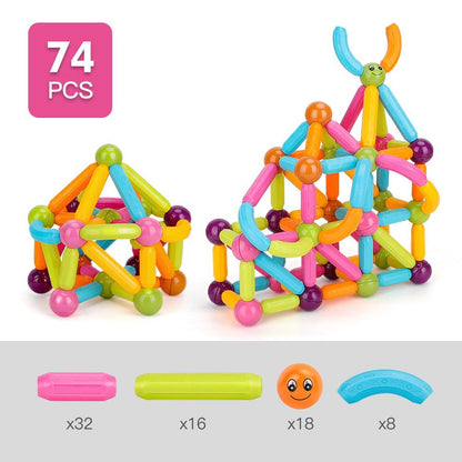 MagnaBuild® - Magnetic Balls and Rods Set